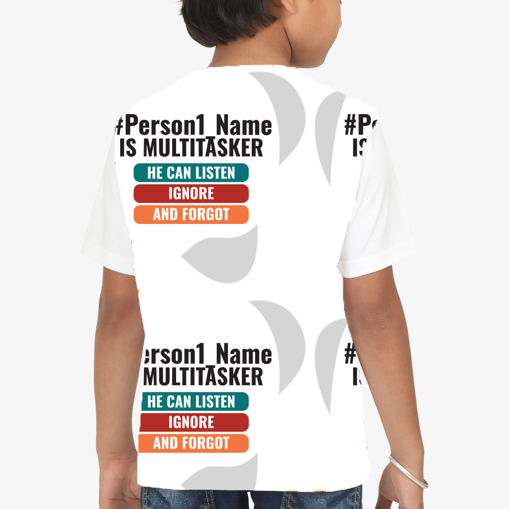 Personalized Graphic T-Shirt with Custom Name
