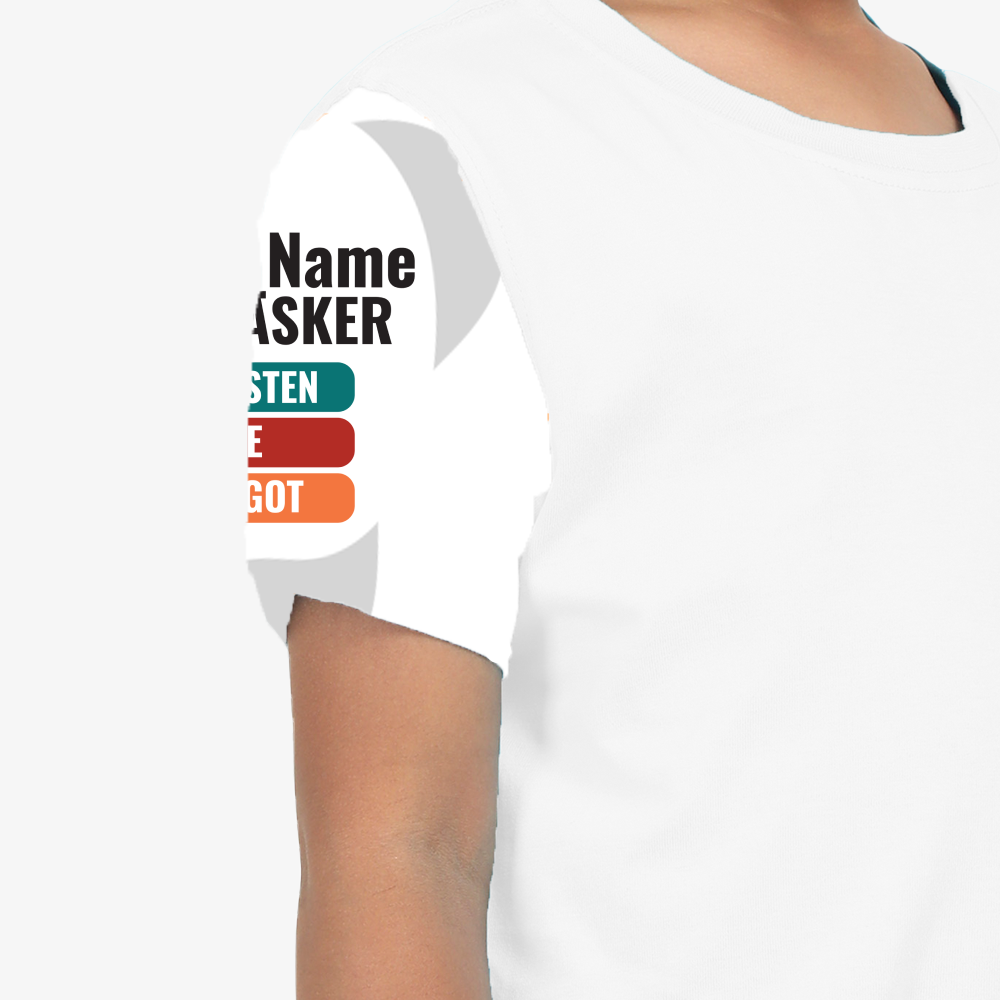 Personalized Graphic T-Shirt with Custom Name
