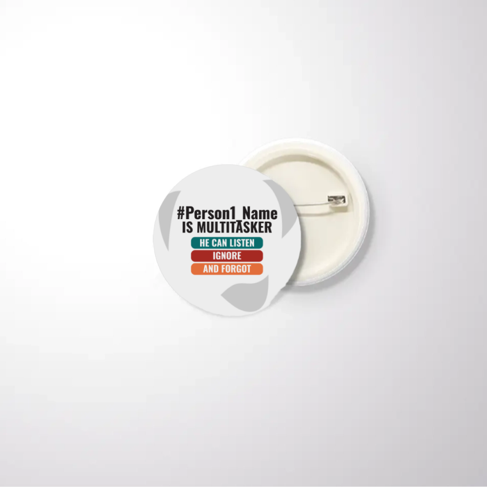 Personalized Graphic Accessory with Custom Name