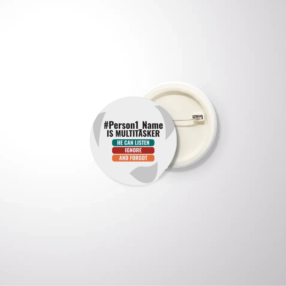 Personalized Graphic Accessory with Custom Name