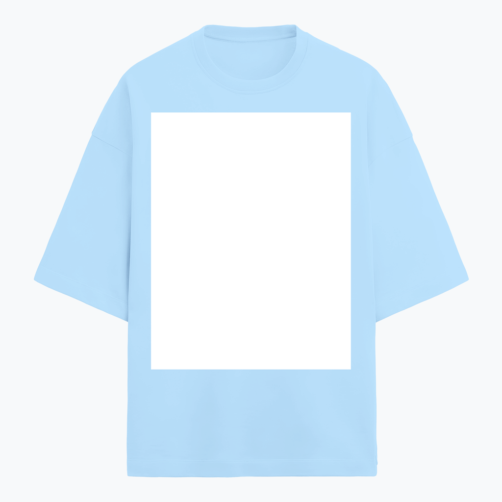 Personalized Graphic T-Shirt with Custom Name - Terry Oversized Tee Embroidery T-Shirt