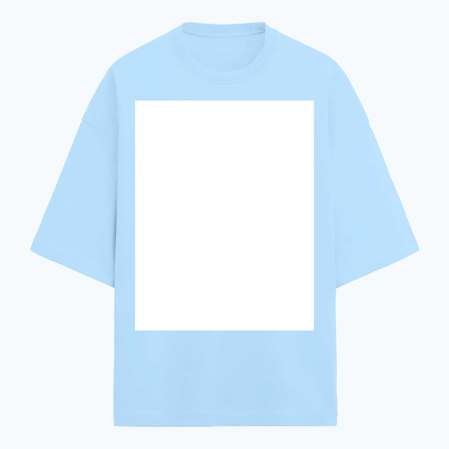 Personalized Graphic T-Shirt with Custom Name - Terry Oversized Tee Embroidery T-Shirt