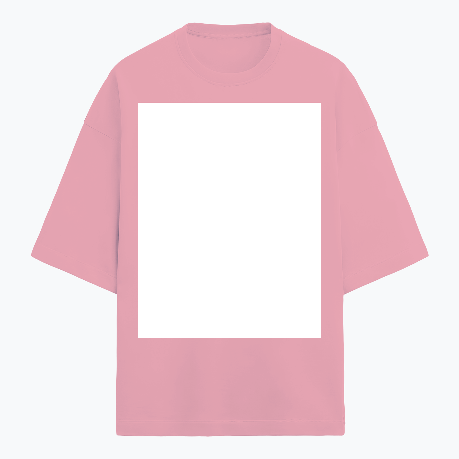 Personalized Graphic T-Shirt with Custom Name - Terry Oversized Tee Embroidery T-Shirt