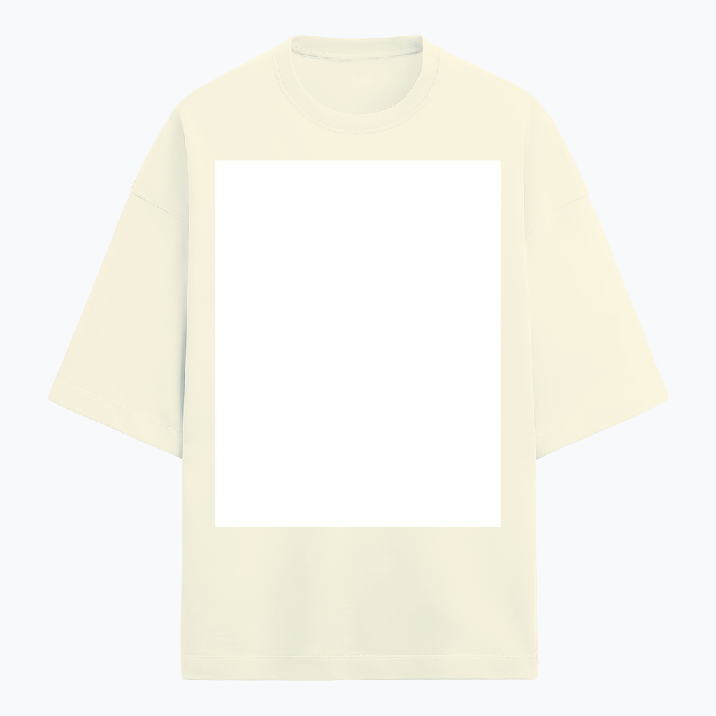 Personalized Graphic T-Shirt with Custom Name - Terry Oversized Tee Embroidery T-Shirt