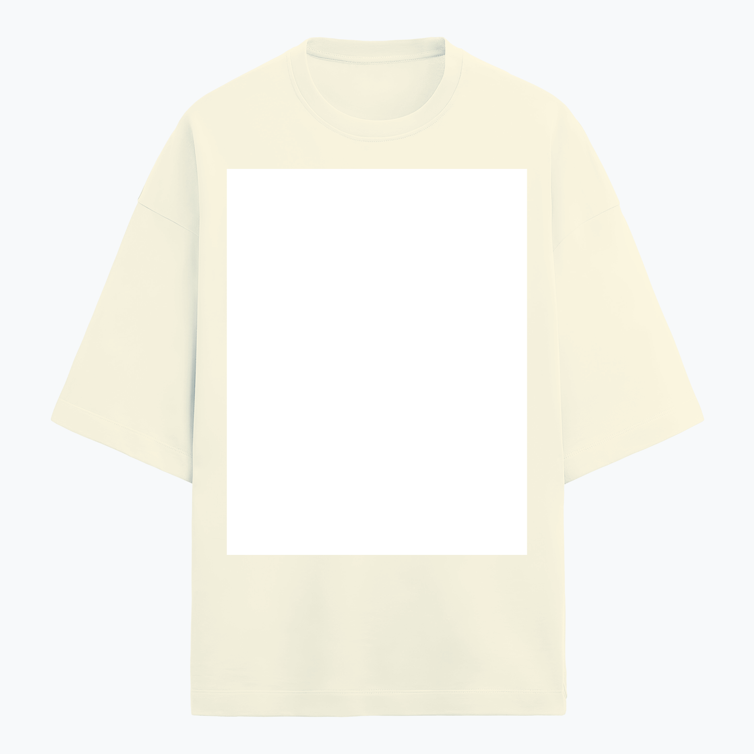 Personalized Graphic T-Shirt with Custom Name - Terry Oversized Tee Embroidery T-Shirt
