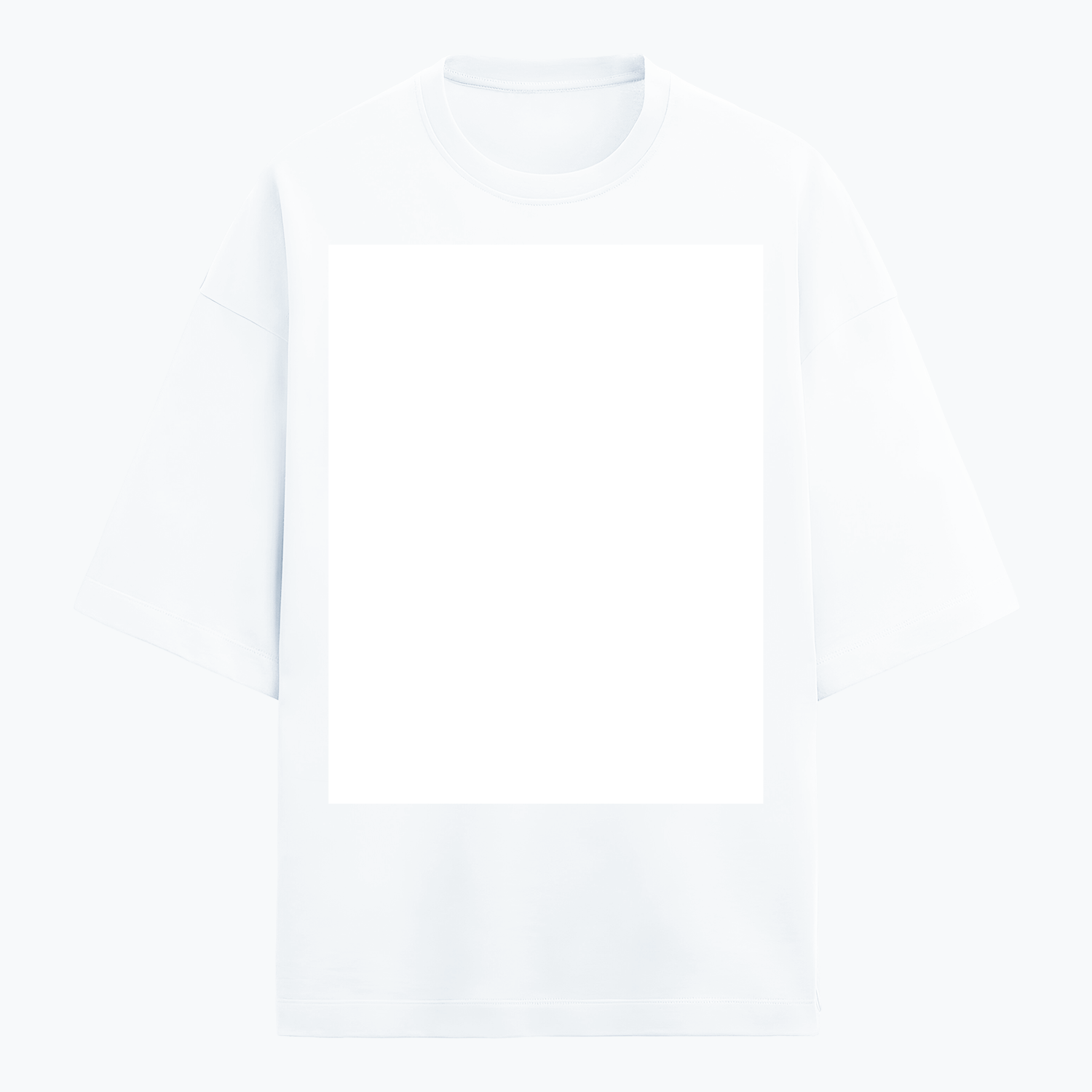 Personalized Graphic T-Shirt with Custom Name - Terry Oversized Tee Embroidery T-Shirt