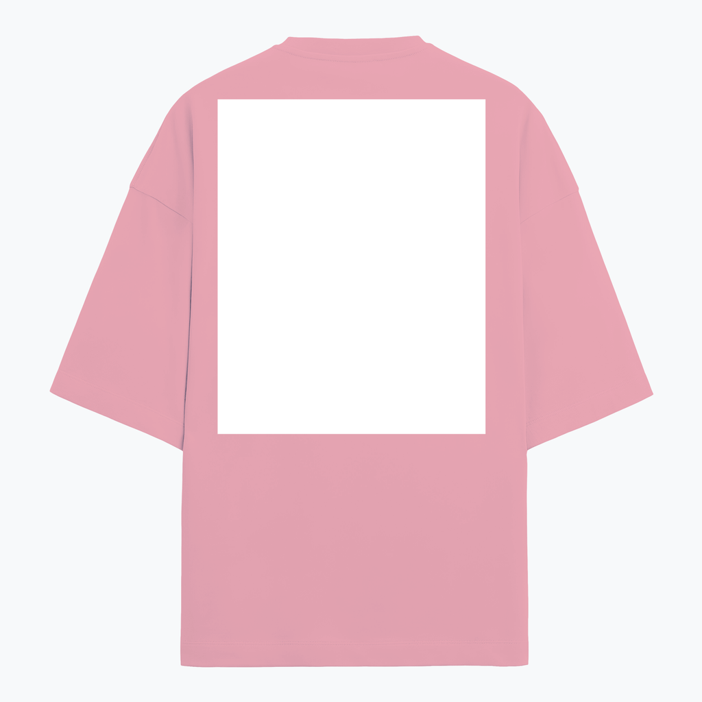 Personalized Graphic T-Shirt with Custom Name - Terry Oversized Tee Embroidery T-Shirt