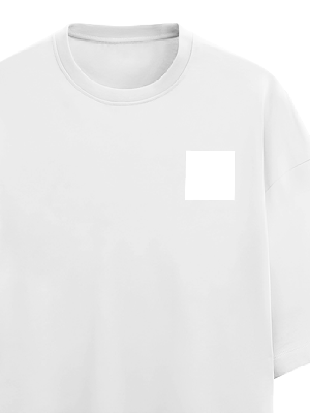 Personalized Graphic T-Shirt with Custom Name - Terry Oversized Tee Embroidery T-Shirt