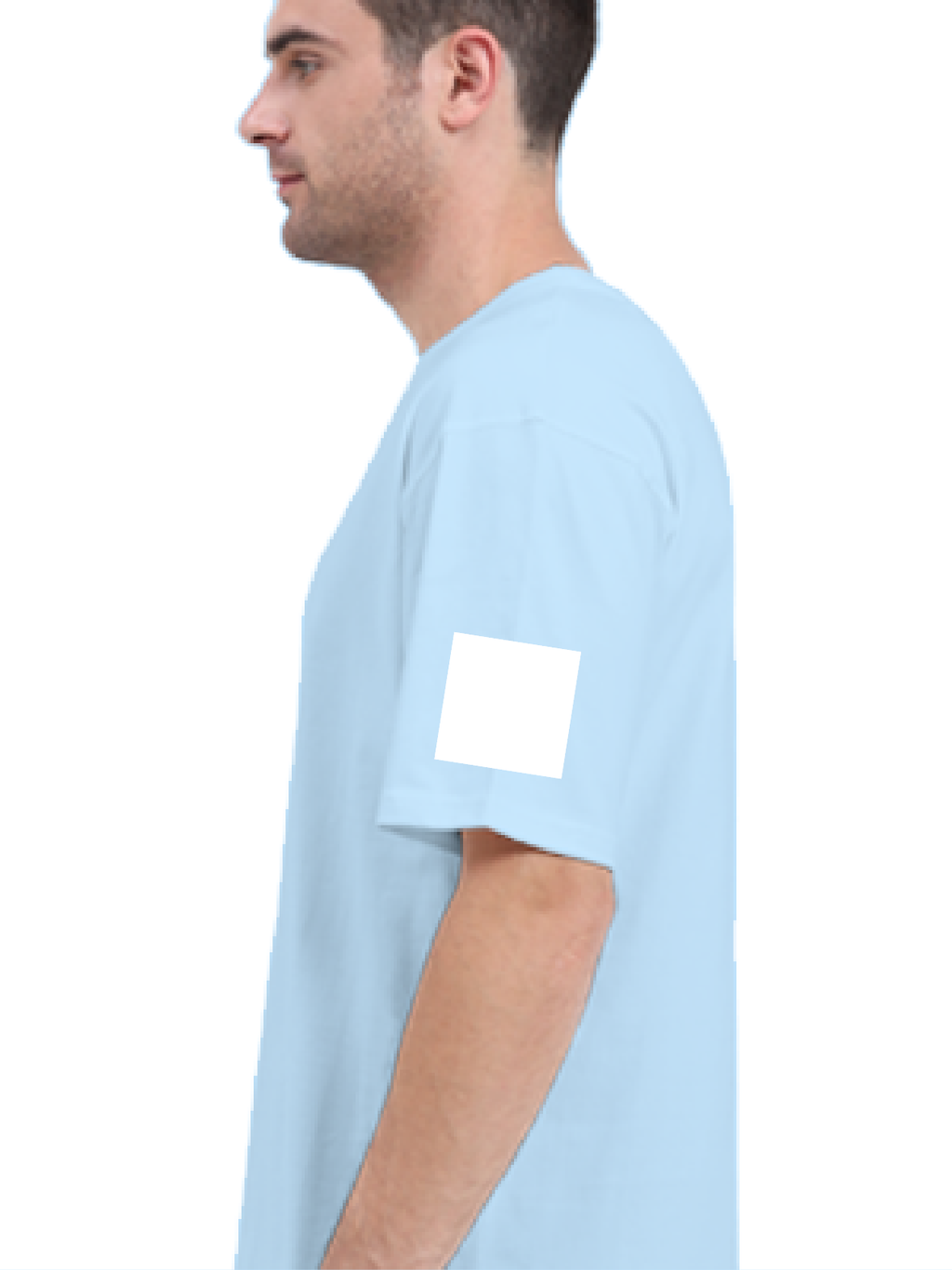 Personalized Graphic T-Shirt with Custom Name - Terry Oversized Tee Embroidery T-Shirt