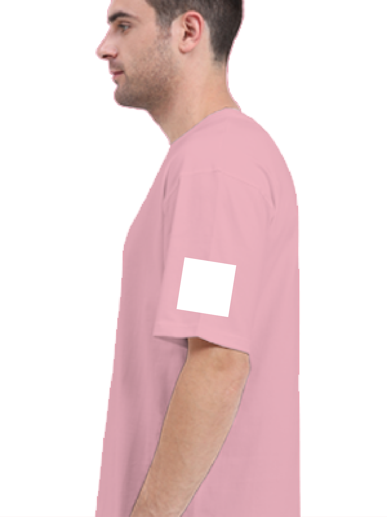 Personalized Graphic T-Shirt with Custom Name - Terry Oversized Tee Embroidery T-Shirt