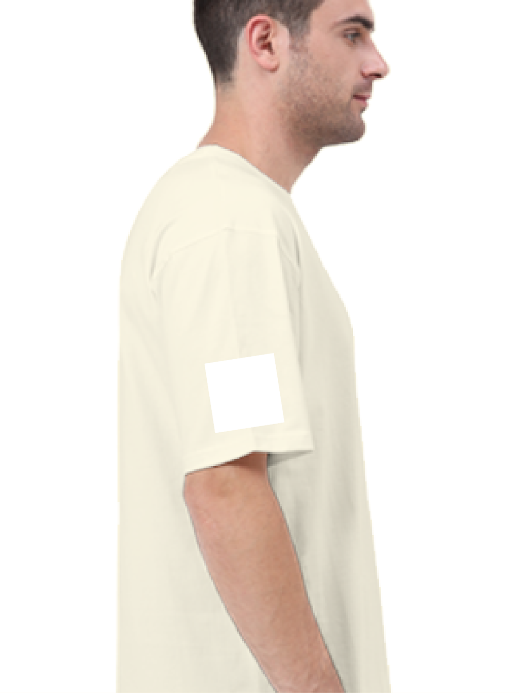 Personalized Graphic T-Shirt with Custom Name - Terry Oversized Tee Embroidery T-Shirt