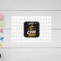 Jigsaw Puzzle | 120 Pieces A4 Size | Recycled Paper Semi-Glossy Finish | Fade-Proof Engaging Entertainment | Unisex | Personalized | Bold Graphic | Beverages | Humor | Everyday | Playful | Chai Paglu - front - mockup 1