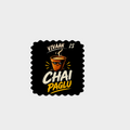 A5 Notepad | 120 Pages, Ruled/Unruled | 70 GSM Natural Shade Paper, 300 GSM Cover | Wire Bound | Everyday Use | Personalized | Bold Graphic | Beverages | Humor | Everyday | Playful | Chai Paglu - back_2 - White - mockup 4