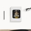 Daily Planner | 3-Month Undated | Soft-Bound | 204 Pages, Dotted Notes | Unisex Adult | Personalized | Typography | Coffee | Beverages | Everyday | Joyful | Coffee Paglu - back - White - mockup 2