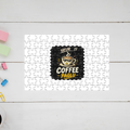 Jigsaw Puzzle | 120 Pieces A4 Size | Recycled Paper Semi-Glossy Finish | Fade-Proof Engaging Entertainment | Unisex | Personalized | Typography | Coffee | Beverages | Everyday | Joyful | Coffee Paglu - front - mockup 1