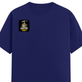 Female Classic Crew T-Shirt | Regular Fit | 180 GSM Bio-Washed Cotton Blend | Pre-Shrunk, Double-Stitched | Women | Personalized | Typography | Coffee | Beverages | Everyday | Joyful | Coffee Paglu - right pocket - Royal Blue - mockup 4