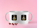 Color Coffee Mug | 11 oz | Premium Ceramic | Vibrant Inner & Handle | Unisex | Personalized | Typography | Coffee | Beverages | Everyday | Joyful | Coffee Paglu - front - White - mockup 1