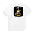 Unisex Dry Fit T-Shirt | Regular Fit | Micro Polyester | Quick-Dry Wrinkle Resistant | Adult | Personalized | Typography | Coffee | Beverages | Everyday | Joyful | Coffee Paglu - back - mockup 2