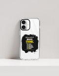 Hard Clear Case | For iPhone | TPU & PC Hybrid | Camera Guard & Scratch-Proof | Unisex | Personalized | Typography | Communication Etiquette | Self-reflection | Everyday | Motivational - front_16 - 16 - mockup 4