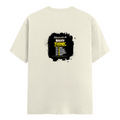 Male Classic Crew T-Shirt | Men's Regular Fit | 180 GSM Bio-Washed Cotton | Pre-Shrunk, Double-Stitched | Personalized | Typography | Communication Etiquette | Self-reflection | Everyday | Motivational - back - Off White - mockup 2