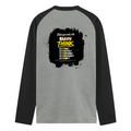 Male Raglan T-Shirt | Men's Regular Fit | 180 GSM Bio-Washed Fabric | Double Stitched, Ribbed Neck | Personalized | Typography | Communication Etiquette | Self-reflection | Everyday | Motivational - back - mockup 2