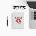 Notebook Journal | A5 Size | 300 GSM Cover, 70 GSM Eco-Friendly Pages | Soft Bound, Ruled/Unruled | Unisex | Personalized | Typography | Humor | Mischief | Humorous | Devilish By Nature - front - White - mockup 1