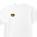 Unisex Jersey T-Shirt | Adults | Polyester Honeycomb Mesh | Breathable, Quick-Dry | Unisex Fit | Personalized | Typography | Bollywood | Movies | Everyday | Confident | Famous By - right pocket - mockup 4