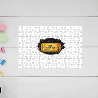 Jigsaw Puzzle | 120 Pieces A4 Size | Recycled Paper Semi-Glossy Finish | Fade-Proof Engaging Entertainment | Unisex | Personalized | Typography | Bollywood | Movies | Everyday | Confident | Famous By