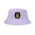 Classic Bucket Hat | Unisex Fit | Heavy Cotton | Sun Protection, Comfortable | Men & Women | Personalized | Typography | Sarcasm | Intelligence | Everyday | Confident | Not Arrogant, Just Intelligent - front - Lavender - mockup 1