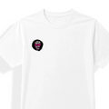Unisex Jersey T-Shirt | Adults | Polyester Honeycomb Mesh | Breathable, Quick-Dry | Unisex Fit | Personalized | Typography | Friendship | Social Interaction | Friendship Day | Humorous | Gossip Queens - right pocket - mockup 4