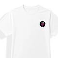 Unisex Dry Fit T-Shirt | Regular Fit | Micro Polyester | Quick-Dry Wrinkle Resistant | Adult | Personalized | Typography | Friendship | Social Interaction | Friendship Day | Humorous | Gossip Queens - left pocket - mockup 3