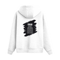 Oversized Hoodie | Relaxed Fit Unisex | 400 GSM Cotton Blend | Pre-Shrunk Warmth & Comfort | Adults | Personalized | Typography | Thinking | Creativity | Everyday | Clever | Thinks Outside The Box - back - White - mockup 2