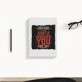 Daily Planner | 3-Month Undated | Soft-Bound | 204 Pages, Dotted Notes | Unisex Adult | Personalized | Typography | Sarcasm | Humor | Everyday | Sarcastic | Ignored You Just Fine - back - White - mockup 2