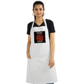 Apron | One Size Adjustable Fit | Cotton Drill Fabric | Two Pockets, Double-Stitched | Unisex Adults | Personalized | Typography | Sarcasm | Humor | Everyday | Sarcastic | Ignored You Just Fine - front - White - mockup 1