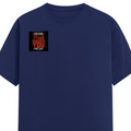Male Classic Crew T-Shirt | Men's Regular Fit | 180 GSM Bio-Washed Cotton | Pre-Shrunk, Double-Stitched | Personalized | Typography | Sarcasm | Humor | Everyday | Sarcastic | Ignored You Just Fine - right pocket - Royal Blue - mockup 4