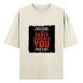 Oversized Classic T-Shirt | Unisex Relaxed Fit | 100% Super-Combed Cotton | Pre-Shrunk, Double-Stitched | Adults | Personalized | Typography | Sarcasm | Humor | Everyday | Sarcastic | Ignored You Just Fine - front - Off White - mockup 1