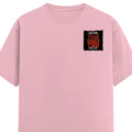 Female Classic Crew T-Shirt | Regular Fit | 180 GSM Bio-Washed Cotton Blend | Pre-Shrunk, Double-Stitched | Women | Personalized | Typography | Sarcasm | Humor | Everyday | Sarcastic | Ignored You Just Fine - left pocket - Light Baby Pink - mockup 3