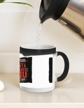 Magic Coffee Mug | 11 oz | Ceramic | Heat-Reveal Design | Unisex | Personalized | Typography | Sarcasm | Humor | Everyday | Sarcastic | Ignored You Just Fine - front_11oz Black - 11oz Black - mockup 4