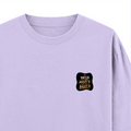 Oversized Classic T-Shirt | Unisex Relaxed Fit | 100% Super-Combed Cotton | Pre-Shrunk, Double-Stitched | Adults | Personalized | Typography | Self-reliance | Individualism | Everyday | Confident | Aag Lage Basti Mein - right pocket - Lavender - mockup 4