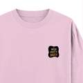 Oversized Classic T-Shirt | Unisex Relaxed Fit | 100% Super-Combed Cotton | Pre-Shrunk, Double-Stitched | Adults | Personalized | Typography | Self-reliance | Individualism | Everyday | Confident | Aag Lage Basti Mein - right pocket - Light Baby Pink - mockup 4
