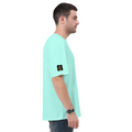 Oversized Classic T-Shirt | Unisex Relaxed Fit | 100% Super-Combed Cotton | Pre-Shrunk, Double-Stitched | Adults | Personalized | Typography | Self-reliance | Individualism | Everyday | Confident | Aag Lage Basti Mein - left sleeve - Mint - mockup 5