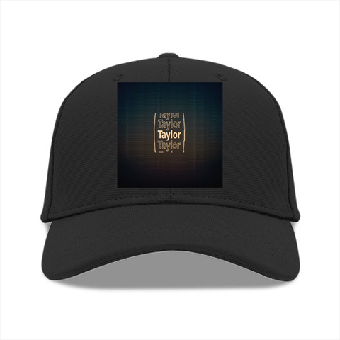Personalized Digital Baseball Ottoman Cap Dtg with Custom Name
