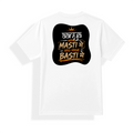 Unisex Dry Fit T-Shirt | Regular Fit | Micro Polyester | Quick-Dry Wrinkle Resistant | Adult | Personalized | Typography | Self-reliance | Individualism | Everyday | Confident | Aag Lage Basti Mein - back - mockup 2