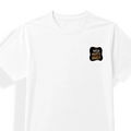 Unisex Dry Fit T-Shirt | Regular Fit | Micro Polyester | Quick-Dry Wrinkle Resistant | Adult | Personalized | Typography | Self-reliance | Individualism | Everyday | Confident | Aag Lage Basti Mein - left pocket - mockup 3