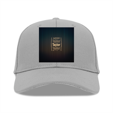 Personalized Digital Baseball Ottoman Cap Embroidery with Custom Name