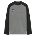 Male Raglan T-Shirt | Men's Regular Fit | 180 GSM Bio-Washed Fabric | Double Stitched, Ribbed Neck | Personalized | Typography | Comfort | Hugs | Everyday | Comforting | Needs A Big Hug - left pocket - mockup 3