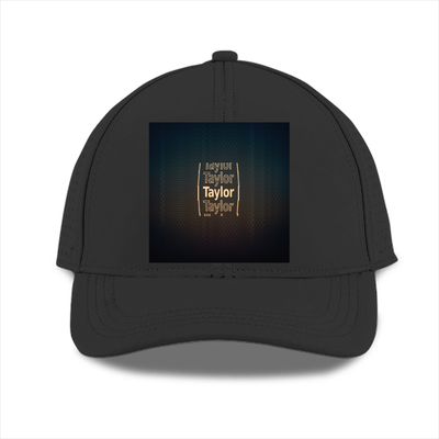 Personalized Digital Sports Cap Dtg with Custom Name