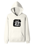 Pullover Hoodie | Unisex Regular Fit | Cotton Blend Tri-Layer | All-Season Comfort, Ribbed Cuffs | Adults | Personalized | Typography | Comfort | Hugs | Everyday | Comforting | Needs A Big Hug - front - Off White - mockup 1