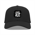 Baseball Ottoman Cap | Universal Fit | Ottoman Fabric | Adjustable Strap, Structured | Unisex Adult | Personalized | Typography | Comfort | Hugs | Everyday | Comforting | Needs A Big Hug - front - Black - mockup 1