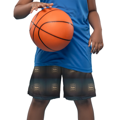 Personalized Digital Kids Sports Shorts All Over Printed Products with Custom Name